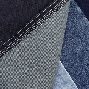 Tissu en denim de coton 12,1 oz toutes saisons, matériau extensible indigo slub pour la production de vêtements - Product Image 3