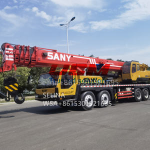 <b>Used</b> 75 Tons Sany Mobile Truck <b>Crane</b> STC750 Model Truck Mounted Mobile <b>Crane</b> for Sale Core Motor Component Included - Product Image 2