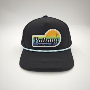 Gorras de Golf Impermeables de 5 Paneles con Visera Ligeramente Curvada para Hombre y Mujer, Gorras de Béisbol con Logotipo Personalizado Bordado, Estilo Deportivo, Diseño de Puntos - Product Image 2