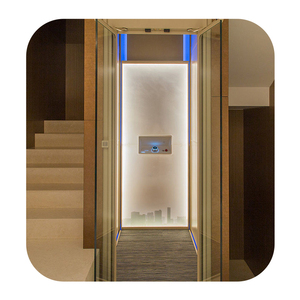 <span class=keywords><strong>Ascensor</strong></span> Doméstico de <span class=keywords><strong>1</strong></span> <span class=keywords><strong>Piso</strong></span>, <span class=keywords><strong>Ascensor</strong></span> Interior Pequeño de 400 kg, <span class=keywords><strong>Ascensor</strong></span> Panorámico de Cristal sin Foso - Product Image 6