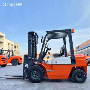 산동 공장 직판 지게차 디젤 2톤 휠 지게차 1.5톤 -5톤 EPA 지게차 창고 자재 취급용 - Product Image 4