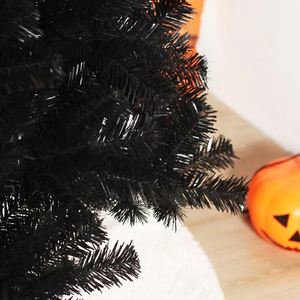 Factory Wholesale PVC Black Christmas Tree Artificial Pine Needle Decor for Indoor and <b>Outdoor</b> <b>Xmas</b> Holidays Use - Product Image 4