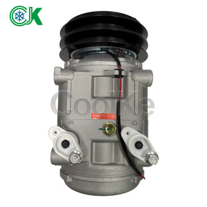 Compresseur de climatisation de <span class=keywords><strong>bus</strong></span> TM31 12V 2B Groove 313cc 10 cylindres à plaque oscillante, neuf, pour remplacement de minibus 6-8m - Product Image 4