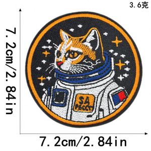 Personalized Eco-friendly Embroidery Pray Good Girl Eagle fox Space <b>cat</b> Words Patch for Hat <b>Clothes</b> Bag Decoration - Product Image 5