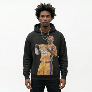 Fabricante de Sudaderas con Capucha Personalizadas al por Mayor, <span class=keywords><strong>Sudadera</strong></span> con Capucha de Jacquard Tejido, Estilo Urbano, Vintage, Oversize - Product Image 1