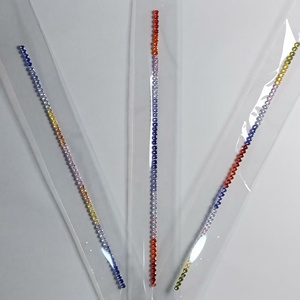 Zirconia Cubica 5A Multicolore 3mm Taglio Brillante Trattata Termicamente Pietra Grezza Creata in Laboratorio con Effetto Cambiante di Colore per Creazione di <span class=keywords><strong>Gioielli</strong></span> - Product Image 2