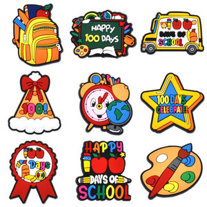 Accesorios Decorativos para Zapatos de PVC, Adornos para Mochilas Escolares, Suministros Escolares, Hebillas para Zapatos, Regalo para el Día del Maestro - Product Image 2