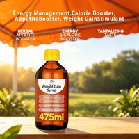 Private Label Gewichtszunahme-Sirup für Frauen und Männer Energiemanagement Kalorien-Appetitanreger Gewichtszunahme-Stimulans