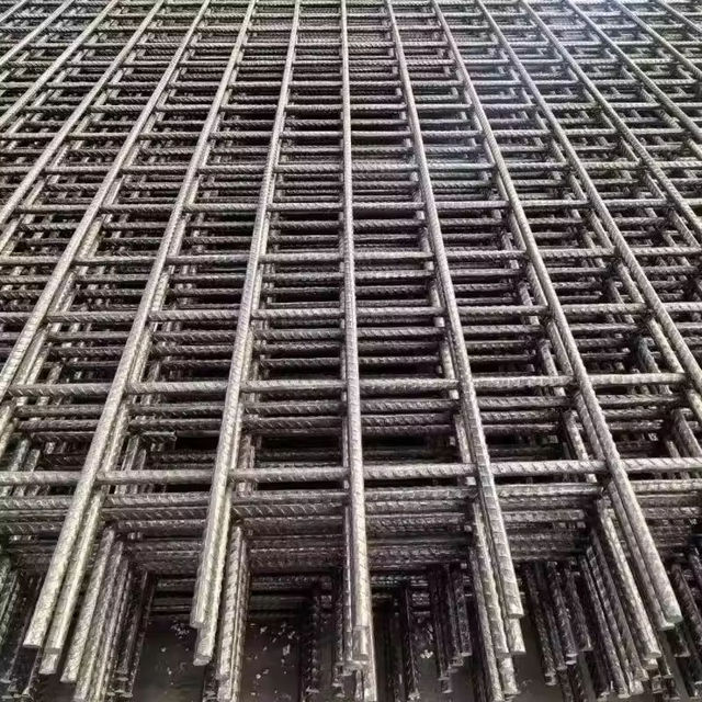 Steel Reinforced Concrete Welded Wire Mesh Panel Reinforcement BRC Wire Mesh 65 Sl82 Rebar Mesh for Construction