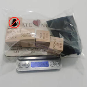 Vente chaude Couples Idées Cadeaux Dés De Décision <span class=keywords><strong>En</strong></span> Bois Cubique Personnalisé Saint Valentin Cadeau Romantique Dés Date Nuit Dés - Product Image 3
