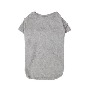 Kaus katun anjing musim semi musim panas kaus katun murni tipis untuk pabrik pakaian hewan peliharaan anjing kucing besar kecil - Product Image 6