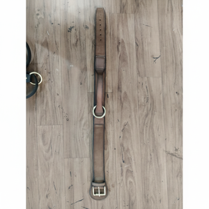 Collar de perro de cuero de vaca occidental de primera calidad para mascotas, accesorio ajustable acolchado de cuero genuino Real para cinturones de cuello - Product Image 1