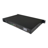 Terminal de Audio IP para Montaje en Rack con Pantalla de 1.9 Pulgadas, Decodificador de Audio en Red de un Solo Canal, DSP, Ecualizador de 10 Bandas para IP PA
