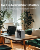 Diffuseur d'arômes intelligent WiFi sans eau en aluminium OEM 200 ml, machine à parfum à nébulisation froide pour hôtel et maison