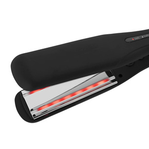Nouveau style <span class=keywords><strong>Keratin</strong></span> 230 ℃   Lisseur de cheveux professionnel 2 en 1 Pro Nano Titanium avec logo personnalisé - Product Image 2