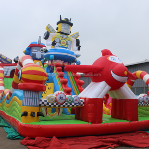 Ngoài trời Blower trong nhà trẻ em lâu đài <span class=keywords><strong>bouncy</strong></span> nhà bị trả lại lâu đài Inflatable với Slide cho trẻ em - Product Image 3