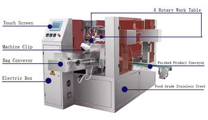 آلة تعبئة أوتوماتيكية عالية التقنية لصلصة الفلفل الحار وصلصة الكاري والتوابل والدقيق في أكياس بلاستيكية - Product Image 3