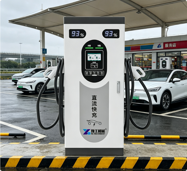120kW DC Fast EV Charging Station High Power EV Car Charger