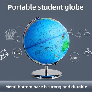 Ornamenti Globo Illuminati in Plastica Personalizzabili; Globi Decorativi Educativi con Tecnologia AR; Ordini Personalizzati in Diverse Dimensioni - Product Image 2