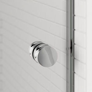 モダンメタル亜鉛合金シャワールームミニガラスドアノブハンドルフィンガープル - Product Image 1