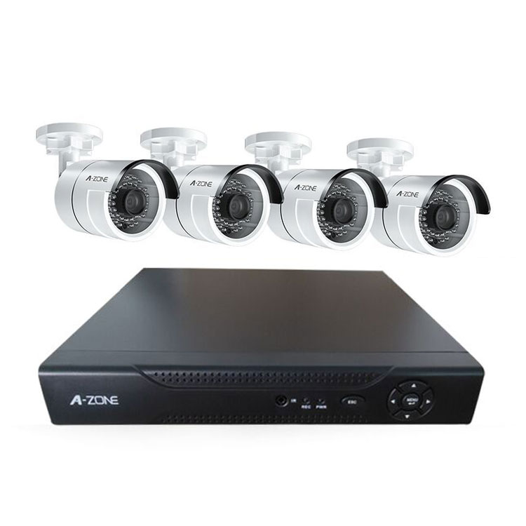 1080P 4-канальный AHD DVR CCTV цифровой видеогеристратор обособленный для безопасности камера системы ночного видения камера наружного видеонаблюдения