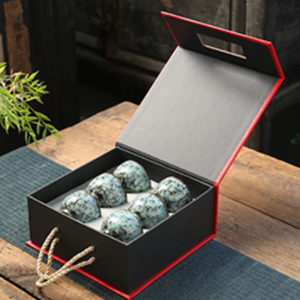 Tazas de Té de Kung Fu Personalizables para Eventos Creativos, Juego de Tazas de Cerámica Premium con Efecto de Horno <span class=keywords><strong>en</strong></span> Caja Elegante - Product Image 5