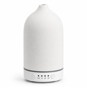 SCENTCARES, logotipo personalizado, difusor de fragancia de cerámica electrónico vacío, Personal humidificador de aceite esencial de piedra, hogar eléctrico - Product Image 5