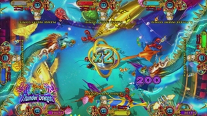 Plateau de jeu de pêche Ocean King 3 Plus Circus Skill pour 2 3 4 6 8 10 joueurs Table de jeu de poisson Machine à pièces à vendre - Product Image 2