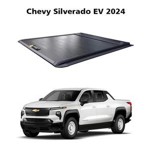 Cubierta Retráctil Manual para Camioneta Chevy Silverado <span class=keywords><strong>EV</strong></span> <span class=keywords><strong>2024</strong></span>, Persianas Enrollables de Aluminio Plegables N-Lock, Impermeables y Antirrobo - Product Image 2