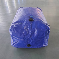 Réservoir d'eau portable gonflable en PVC souple de 20 000 L, fourni par l'usine HighGreat, débit de 2000 L/heure, garantie 1 an, prix abordable