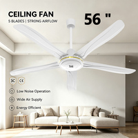 Ventilateur de plafond industriel 1400 mm (56 pouces) pour la maison et les salles à manger commerciales - Commerce transfrontalier - BrandFactoryLivingRoomFan