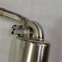 Performance-Klappen-Catback-Abgasanlage für Mercedes-Benz SL350 R230 3.5 2003-2006 Downpipe Auspuff Endschalldämpfer Rohr