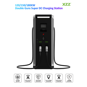 Mới 120kw ccs2 Sạc xe điện nhanh 150kw DC EV Màn hình IP54 điều kiện với 360kw 220V Đầu vào gắn trên sàn Trạm Sạc - Product Image 4