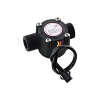Capteur de débit d'eau 1-30L/min Débitmètre 1/2\" Capteur de débit Contrôleur d'eau pour appareil de mesure de débit ZJ-S201