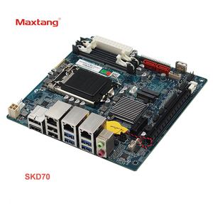 Placa base Maxtang RTS Mini Itx DDR3L <span class=keywords><strong>DDR4</strong></span> 64GB M.2 SSD triple pantalla LGA1151 LGA1170 integrada 170x170mm placa Mitx de escritorio - Product Image 2