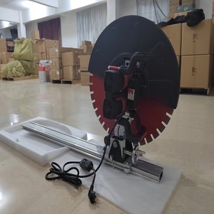 Macchina per il taglio di costruzioni in calcestruzzo 220V 12KW macchina per rompere mattoni in cemento ad alta potenza con pista di 2.4M - Product Image 5