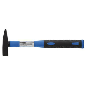 Martillo tipo alemán Fervi de 16 oz con cabeza de acero y mango de goma azul para carpintería y trabajos metálicos - Product Image 1