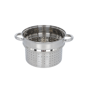 Olla <span class=keywords><strong>Vaporera</strong></span> Comercial de <span class=keywords><strong>Acero</strong></span> <span class=keywords><strong>Inoxidable</strong></span>, Olla Grande para Cocinar Pasta con Colador - Product Image 2