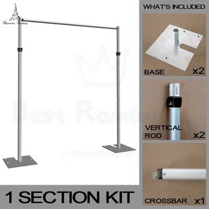 Adjustable Wholesale Wedding Pipe and Drape Kit <b>Backdrop</b> Stand for Wedding Event <b>Party</b> - Product Image 2