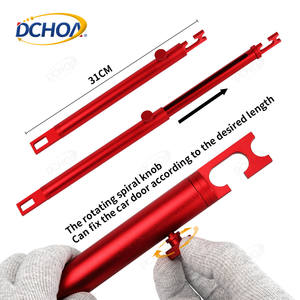 Crochet de fixation de porte de voiture en aluminium DCHOA, crochet de <span class=keywords><strong>support</strong></span> de <span class=keywords><strong>coffre</strong></span>, outil de pose de vinyle, tige de levage réglable en longueur - Product Image 3
