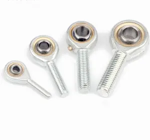 OEM M8 high quality rod end bearing / left and right external thread ball end rod end bearing