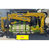 Palmvruchtenoogst-laadkraan, tractoraangedreven palmolievruchtenoogstmachine, 4-klauw tandwiellager motor kraan grijper FFB grijper