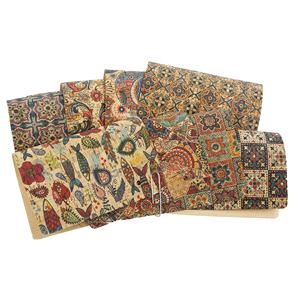 INFOCORK en Stock 0.8mm imprimé vinyle liège <span class=keywords><strong>tissu</strong></span> cuir-vente en gros directe <span class=keywords><strong>d</strong></span>'usine - Product Image 2