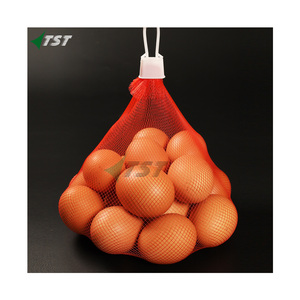 Trái cây túi lưới với kích thước tùy chỉnh màu trứng nhỏ túi lưới để đóng gói rau và trái cây với dây rút Logo tùy chỉnh - Product Image 1