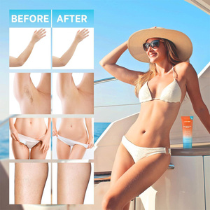 <span class=keywords><strong>Crema</strong></span> <span class=keywords><strong>Depilatoria</strong></span> Sin Dolor de 5 Minutos con Fórmula Herbal Sin Irritación para Mujeres con Piel Sensible, Área del Bikini, Piernas y Brazos - Product Image 5