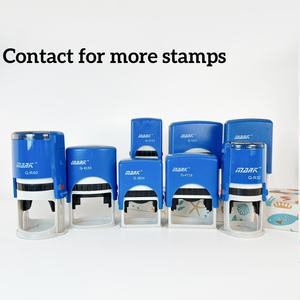 Sello de Goma para Láser de Alta Precisión, Kit de Sello Profesional Autoentintable para Sellos Personalizados, Suministros de Oficina - Product Image 1