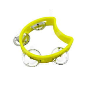 Tambourin à main en gros avec grelots, instrument de percussion pour jeux de fête - Product Image 4