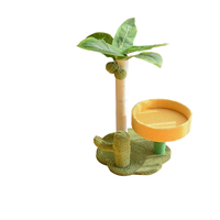 Arbre à chat avec maisonnette, plateforme de saut intégrée, griffoir en sisal et jouet pour chat, vente en gros à l'exportation