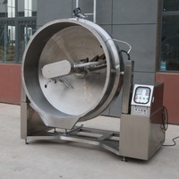 Wok (à vapeur) à agitation planétaire pour pâte de graines de lotus, avec processus de fabrication avancé, pour chauffage, agitation et mélange