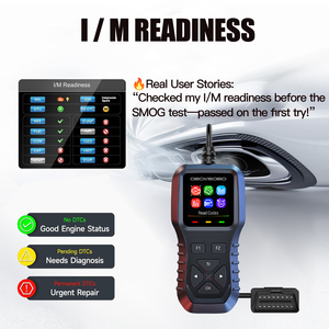 Escáner OBD2 Eléctrico, Herramienta de Diagnóstico Automotriz, Biblioteca DTC, Transmisión de Datos en Tiempo Real, Verificación de Voltaje de Batería, Reinicio de Luz de Advertencia del Motor, 1 Año - Product Image 3